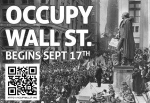 Occupy Wall Street Call To Action, Including QR Code